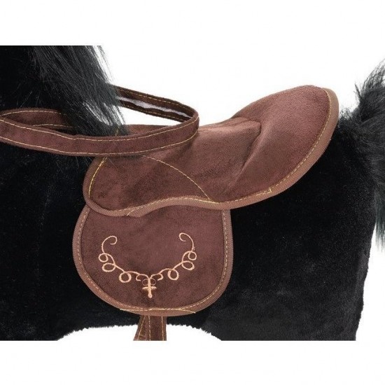 Balansoar cal interacti Negru XXL 74 cm Kruzzel MY6596