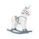 Balansoar unicorn alb interactiv Kruzzel MY6595