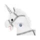 Balansoar unicorn alb interactiv Kruzzel MY6595