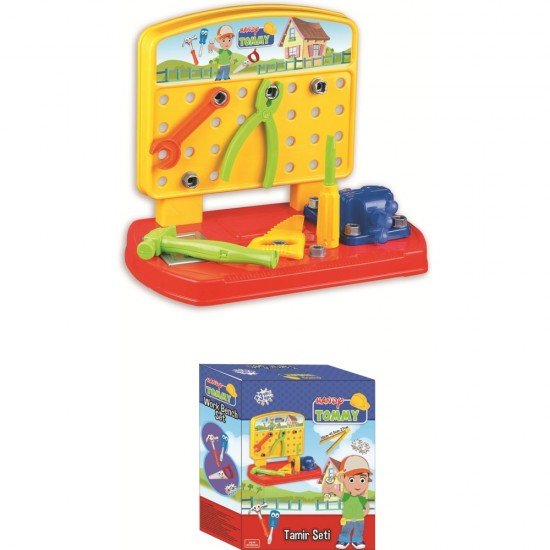 Banc de lucru Handy Tommy 28 piese Ucar Toys UC131
