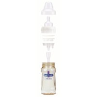 Biberon anti-colici 260 ml BebeduE 10086 Transparent