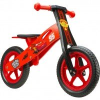 Bicicleta din lemn fara pedale 12 Cars Seven SV9906