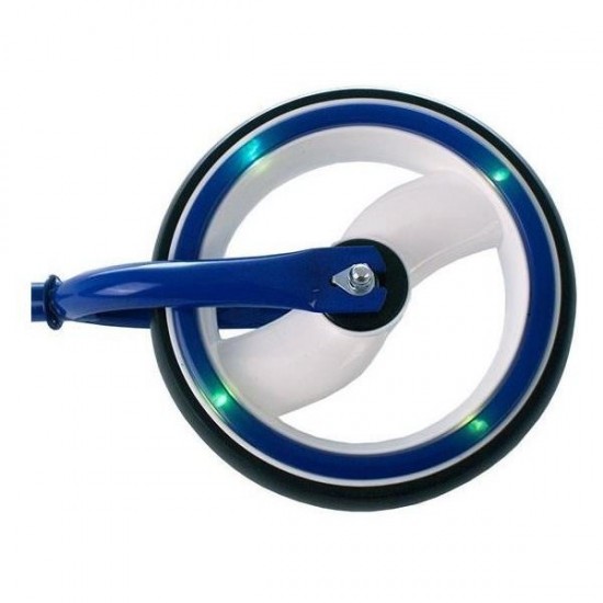 Bicicleta fara pedale 12 inch, cu lumini LED Kruzzel MY2834