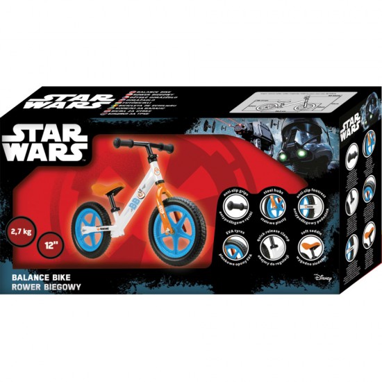 Bicicleta fara pedale 12 Star Wars Seven SV9905