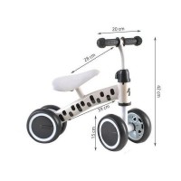 Bicicleta fara pedale cu 4 roti Kruzzel 