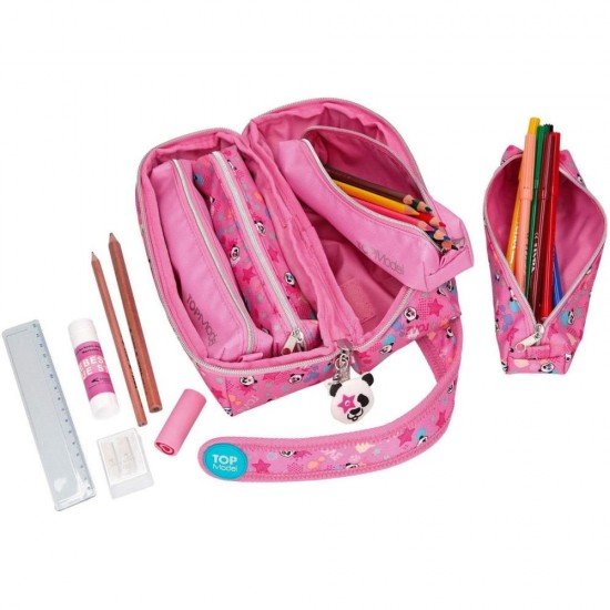 Borseta cu 4 penare echipate Panda Top Model Depesche