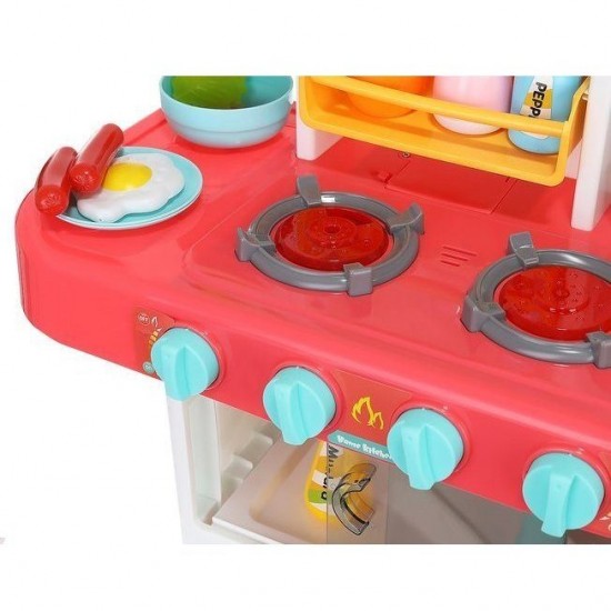 Bucatarie copii cu lumini, sunete si accesorii Iso Trade MY17252