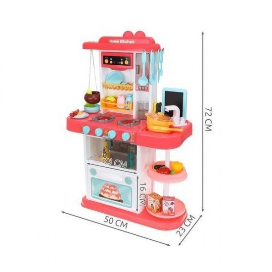 Bucatarie copii cu lumini, sunete si accesorii Iso Trade MY17252