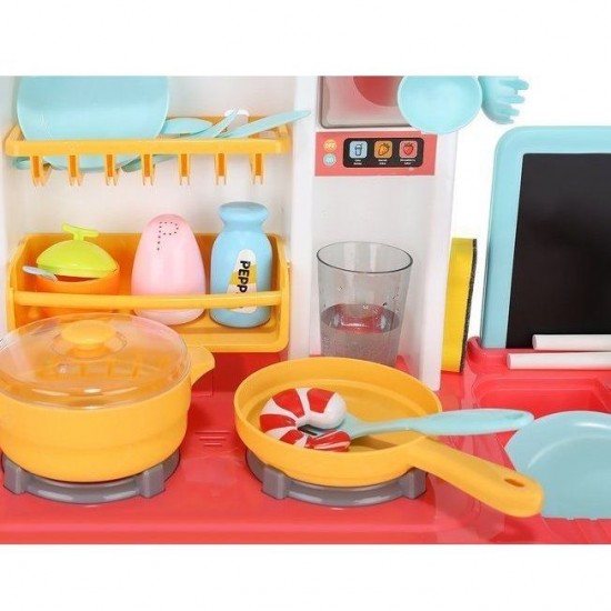 Bucatarie copii cu lumini, sunete si accesorii Iso Trade MY17252