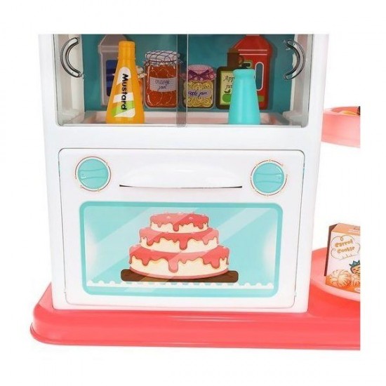 Bucatarie copii cu lumini, sunete si accesorii Iso Trade MY17252