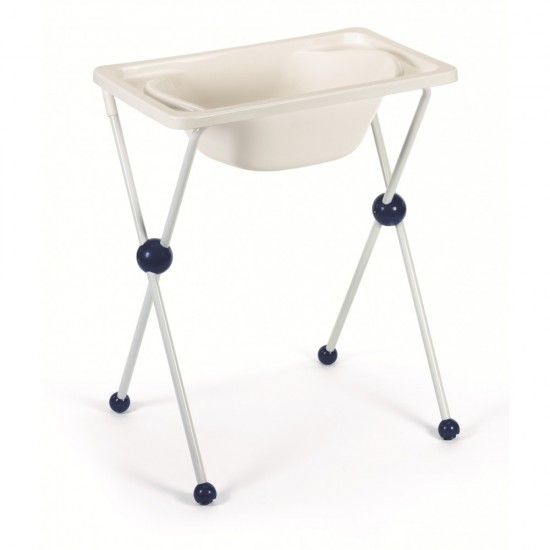 Cadita cu suport Cometa Plebani Alb PB022