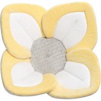 Cadita de plus si salteluta de joaca Lotus BloomingBath Galben/Alb/Gri Deschis BB105L
