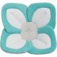 Cadita de plus si salteluta de joaca Lotus BloomingBath Turcoaz/Alb/Gri Deschis BB105L