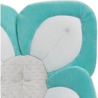 Cadita de plus si salteluta de joaca Lotus BloomingBath Turcoaz/Alb/Gri Deschis BB105L
