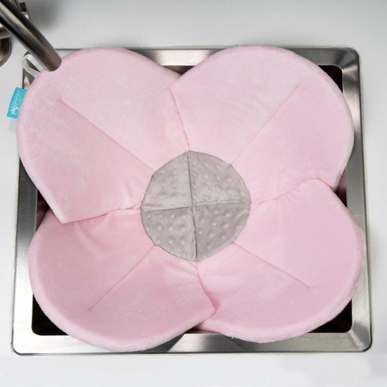 Cadita de plus si salteluta de joaca Poppy BloomingBath Roz BB106P