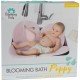 Cadita de plus si salteluta de joaca Poppy BloomingBath Roz BB106P