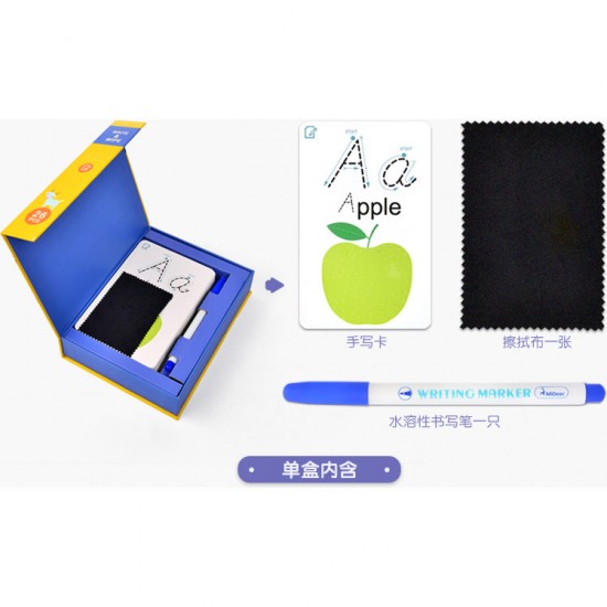 Cartonase Scrie si sterge ABC Mideer