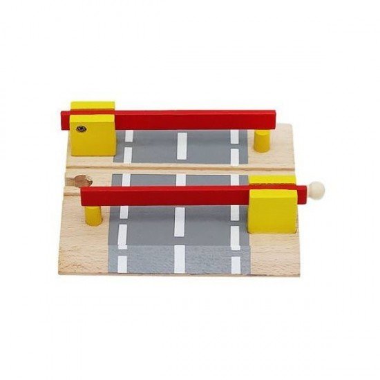 Circuit trenulet din lemn 100 piese Iso Trade