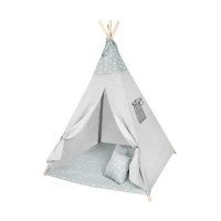 Cort copii XXL Teepee cu 3 perne Iso Trade MY17243