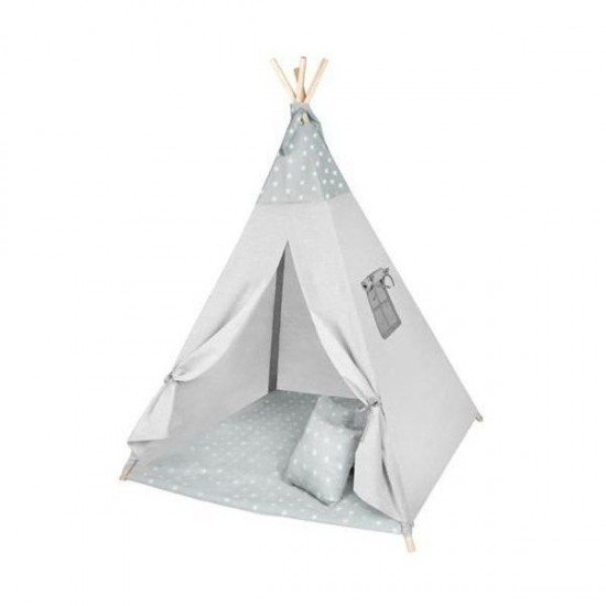 Cort copii XXL Teepee cu 3 perne Iso Trade MY17243