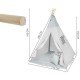Cort copii XXL Teepee cu 3 perne Iso Trade MY17243