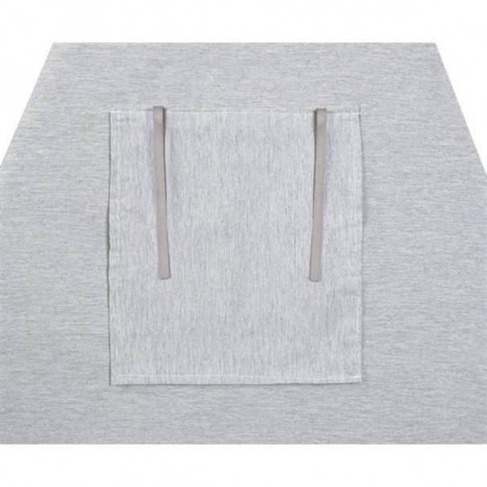 Cort copii XXL Teepee, cu covoras si 3 perne Verde/Gri Stelute Iso Trade MY17243