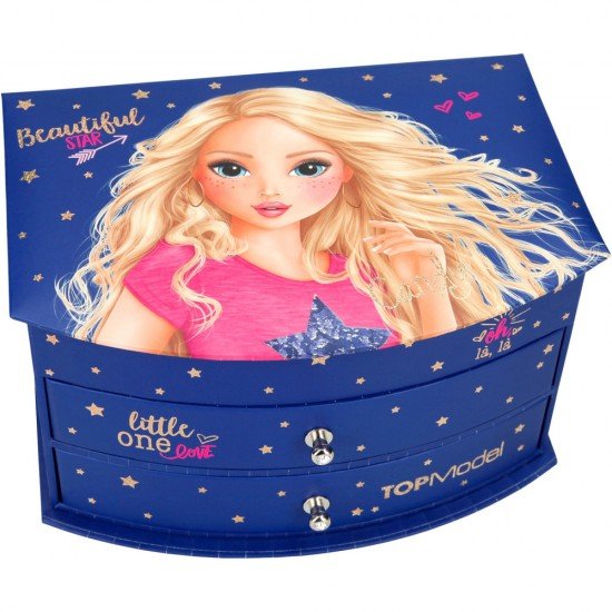 Cutie de bijuterii Blue Top Model Depesche PT10044