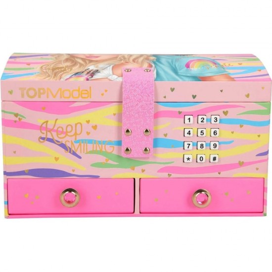 Cutie de bijuterii mare cu cod Keep Smiling Top Model Depesche PT10865