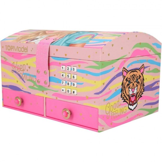 Cutie de bijuterii mare cu cod Keep Smiling Top Model Depesche PT10865