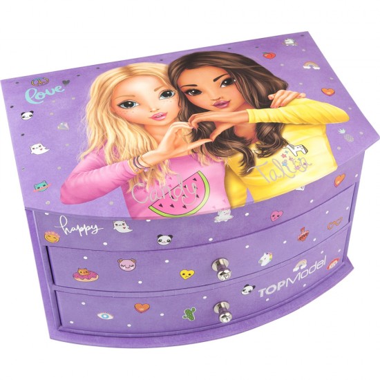 Cutie de bijuterii Purple Top Model Depesche PT10045