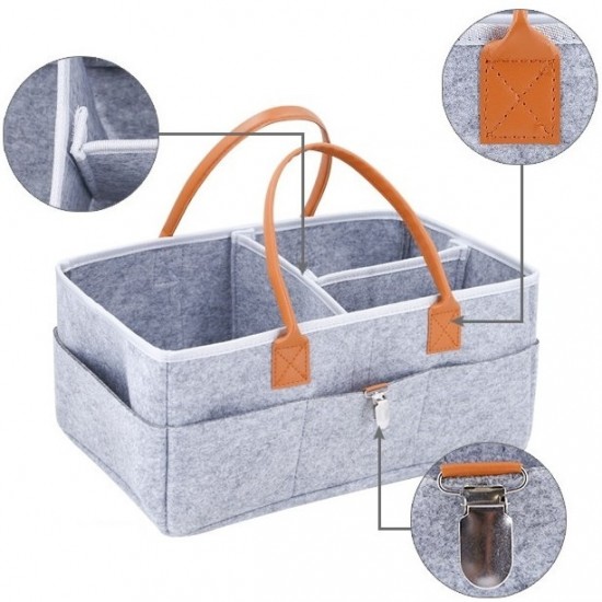 Geanta mamici, organizator scutece si accesorii XL Bambinice BN003