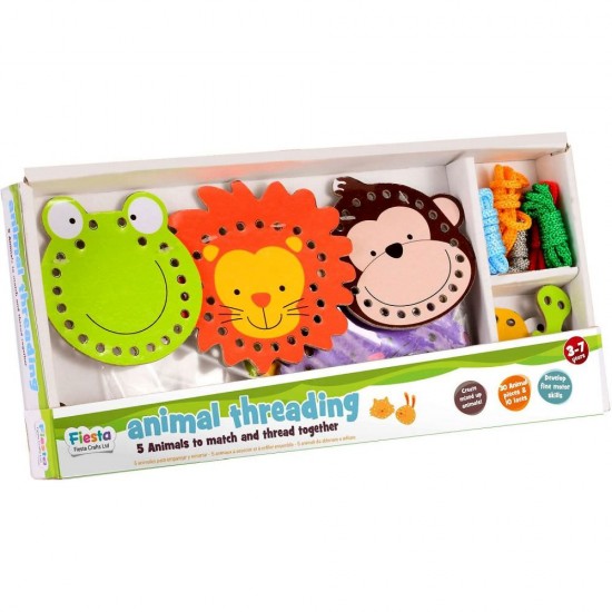 Joc creativ de cusut Animalute Fiesta Craft