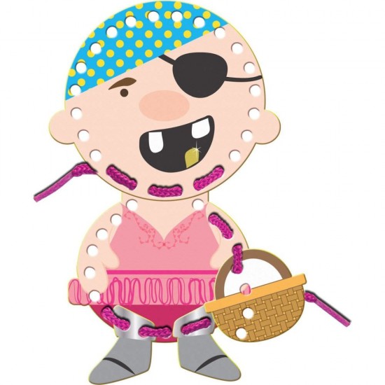 Joc creativ de cusut Personaje Fiesta Crafts FCT-2808