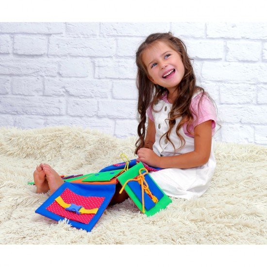 Joc de indemanare Carte Senzoriala Busy Board Roter Kafer RZ2001-02