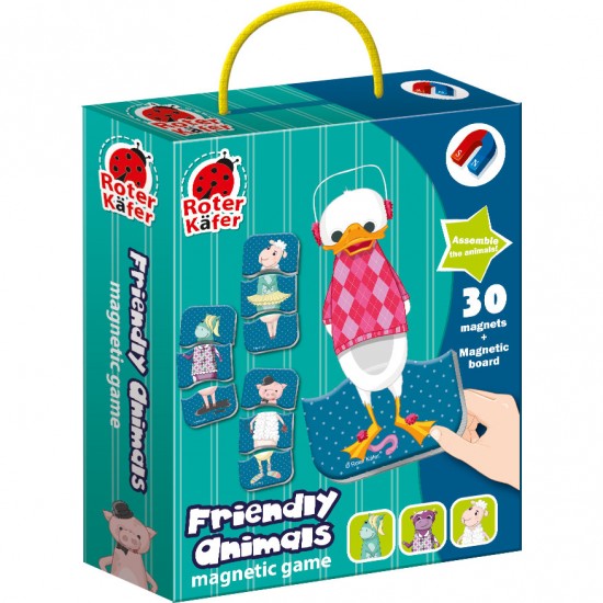 Joc educativ magnetic Animalute Roter Kafer