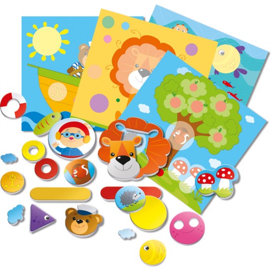 Joc educativ mozaic magnetic Roter Kafer