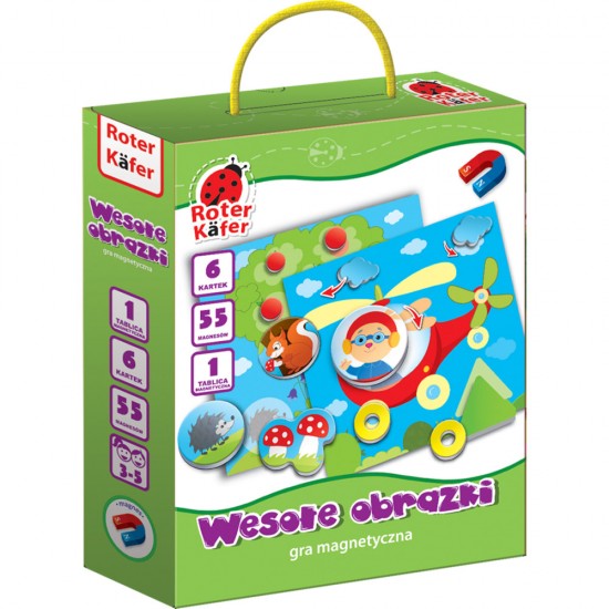 Joc educativ mozaic magnetic Roter Kafer