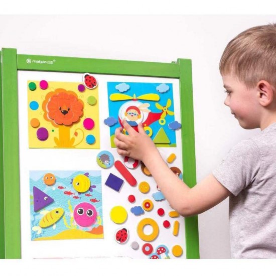 Joc educativ mozaic magnetic Roter Kafer