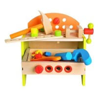 Jucarie din lemn atelier de lucru cu accesorii Kruzzel MY17253