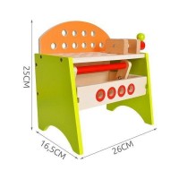 Jucarie din lemn atelier de lucru cu accesorii Kruzzel MY17253