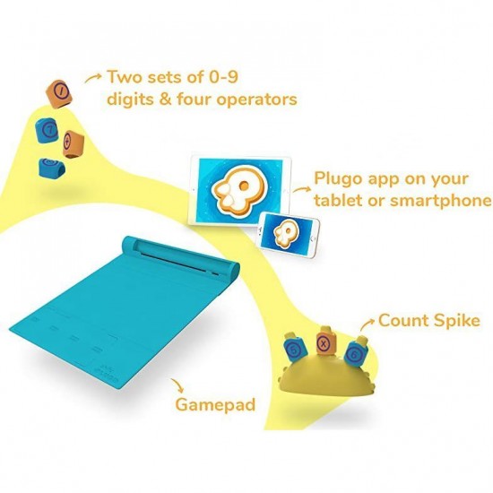 Jucarie educativa Matematica Plugo Count - Sistem interactiv bazat pe Realitate Augmentata Shifu020