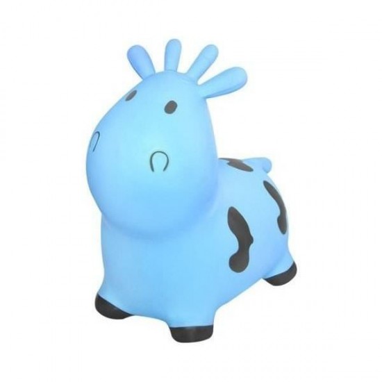 Jucarie gonflabila de sarit Vacuta Kruzzel Albastru