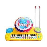 Jucarie muzicala 2 in 1 orga si toba Iso Trade MY17454