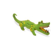 Kit constructie lemn si argila – Crocodil Fiesta Crafts