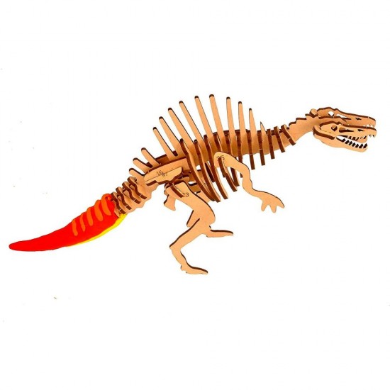 Kit constructie lemn si argila - Spinosaurus Fiesta Crafts