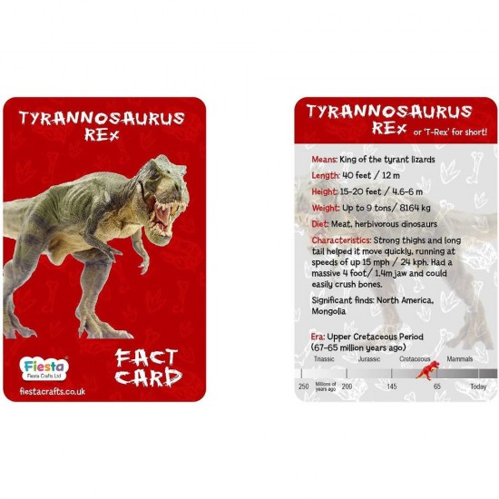 Kit constructie lemn si argila - T-Rex Fiesta Crafts