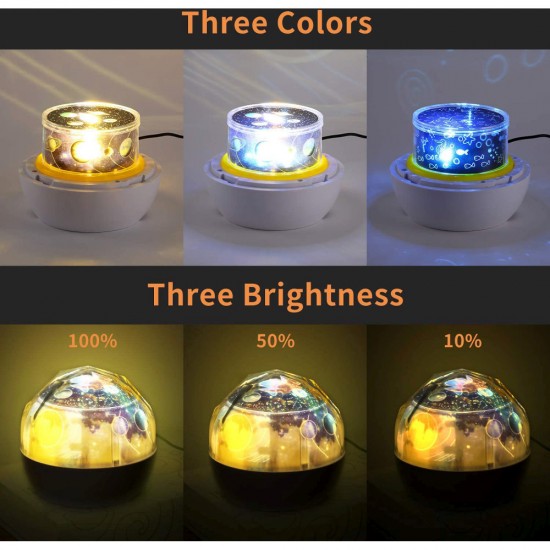 Lampa de veghe si proiector Diamond Bambinice