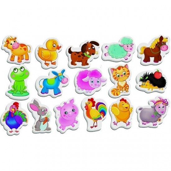 Magneti spuma animale din ferma Roter Kafer RK3110-01