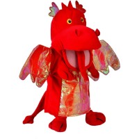 Marioneta de mana Dragonul Rosu Fiesta Crafts
