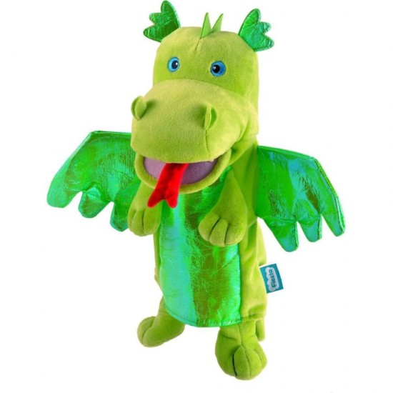 Marioneta de mana Dragonul Verde Fiesta Crafts